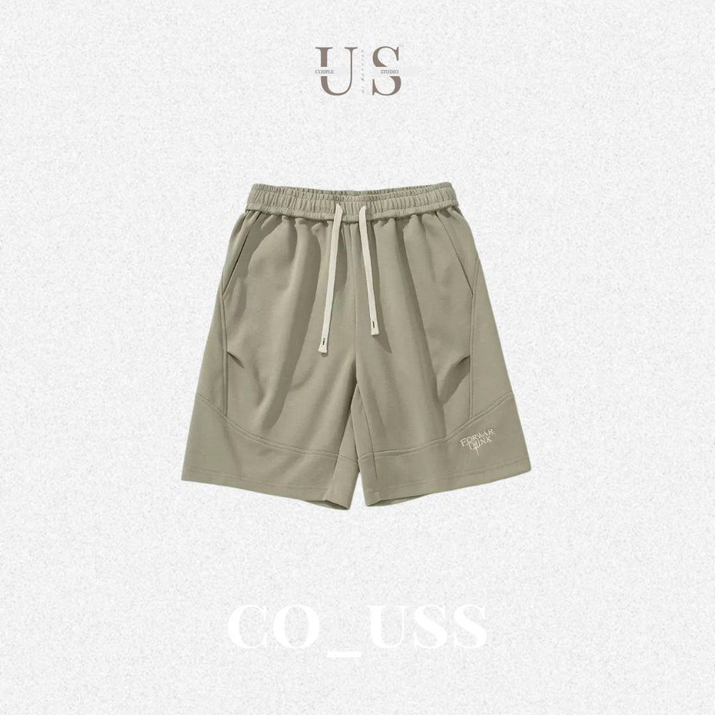 P0229 American-style retro curved-blade casual sweatpants