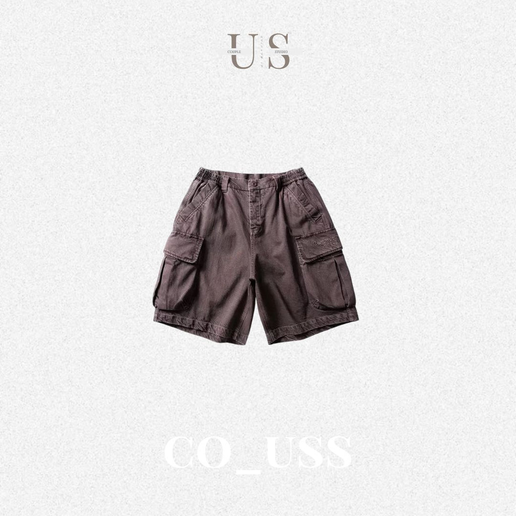 P0203 American-style multi-pocket heavyweight Short Cargo-Pants