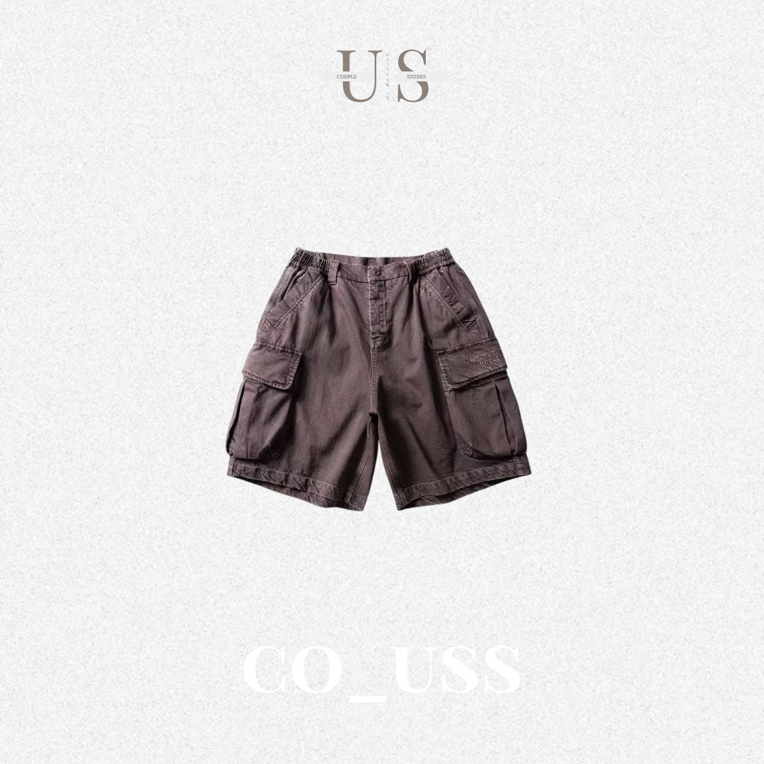 P0203 American-style multi-pocket heavyweight Short Cargo-Pants