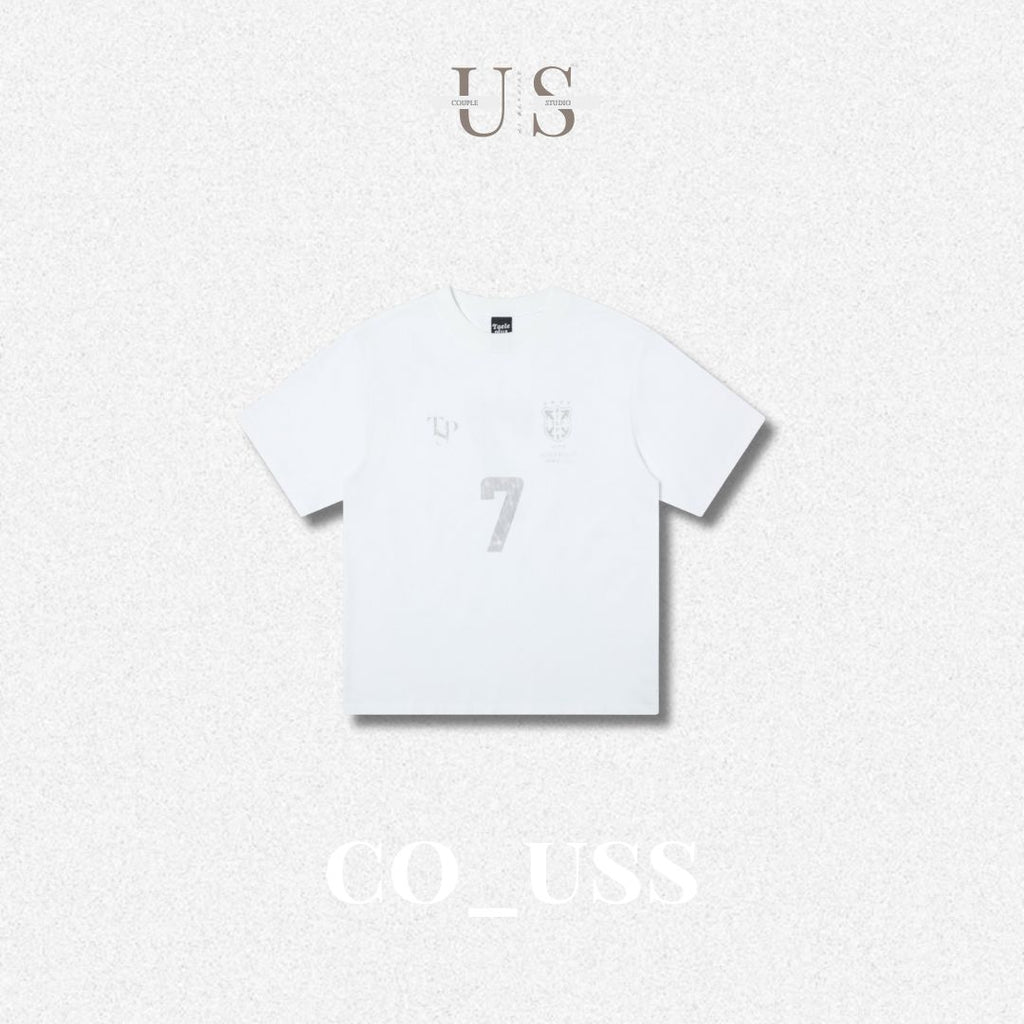 S0319 American high street printed round neck short-sleeved T-shirt