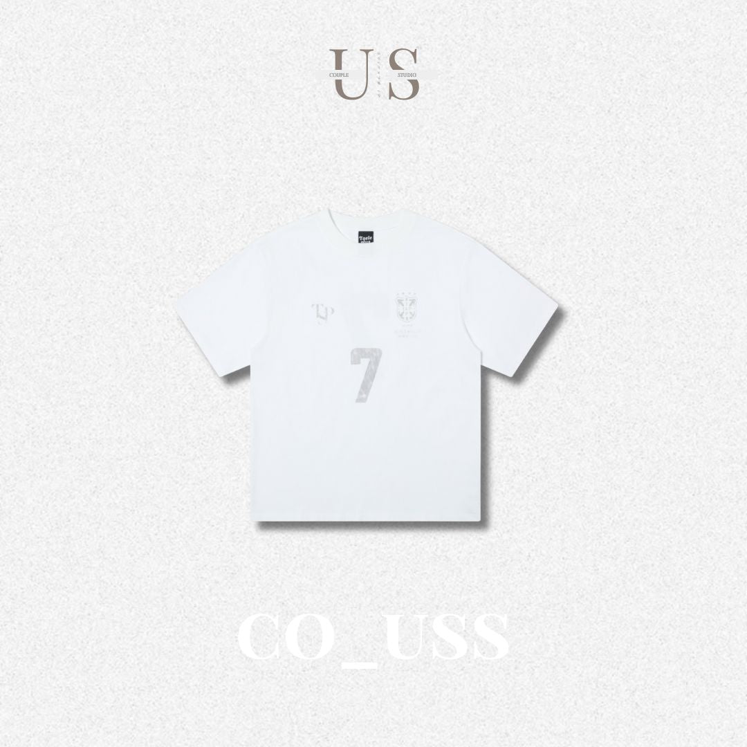 S0319 American high street printed round neck short-sleeved T-shirt