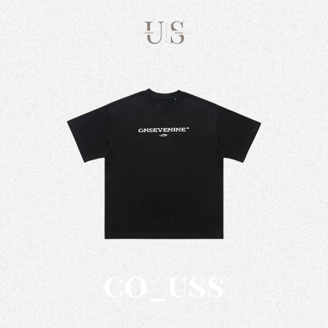 S0399 American style 315g heavyweight pure cotton short-sleeved T-shirt