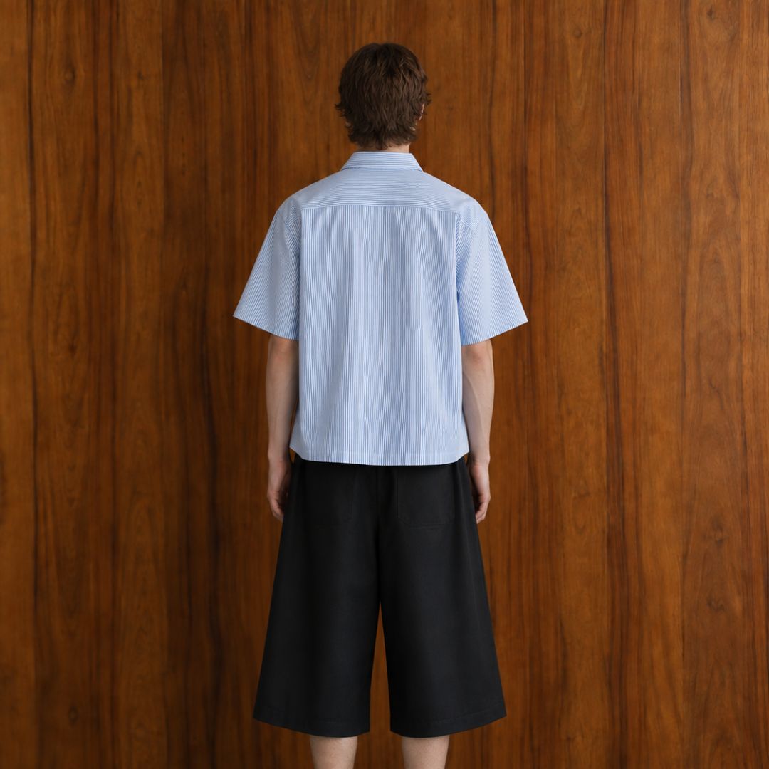 LK002 North Shore Pinstripe Shirt