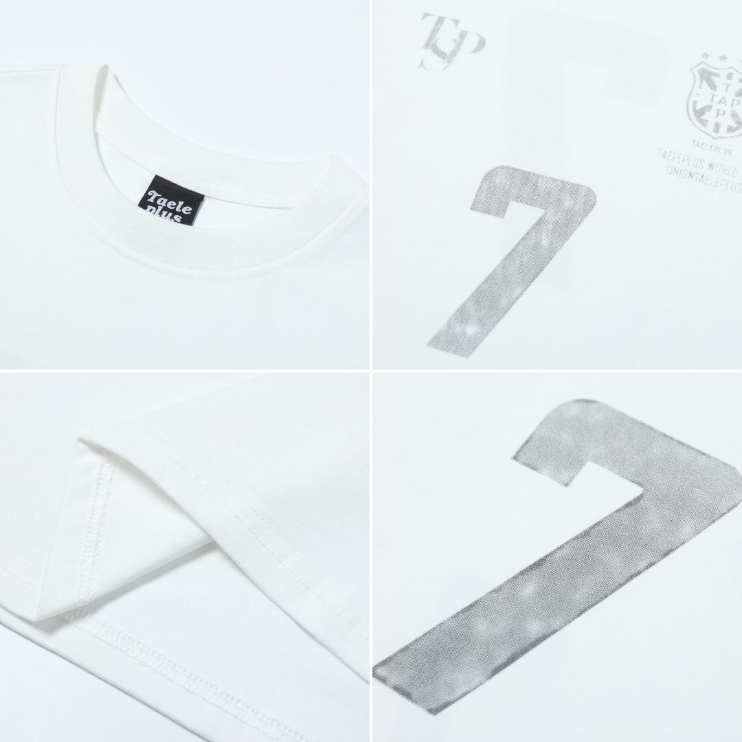 S0319 American high street printed round neck short-sleeved T-shirt