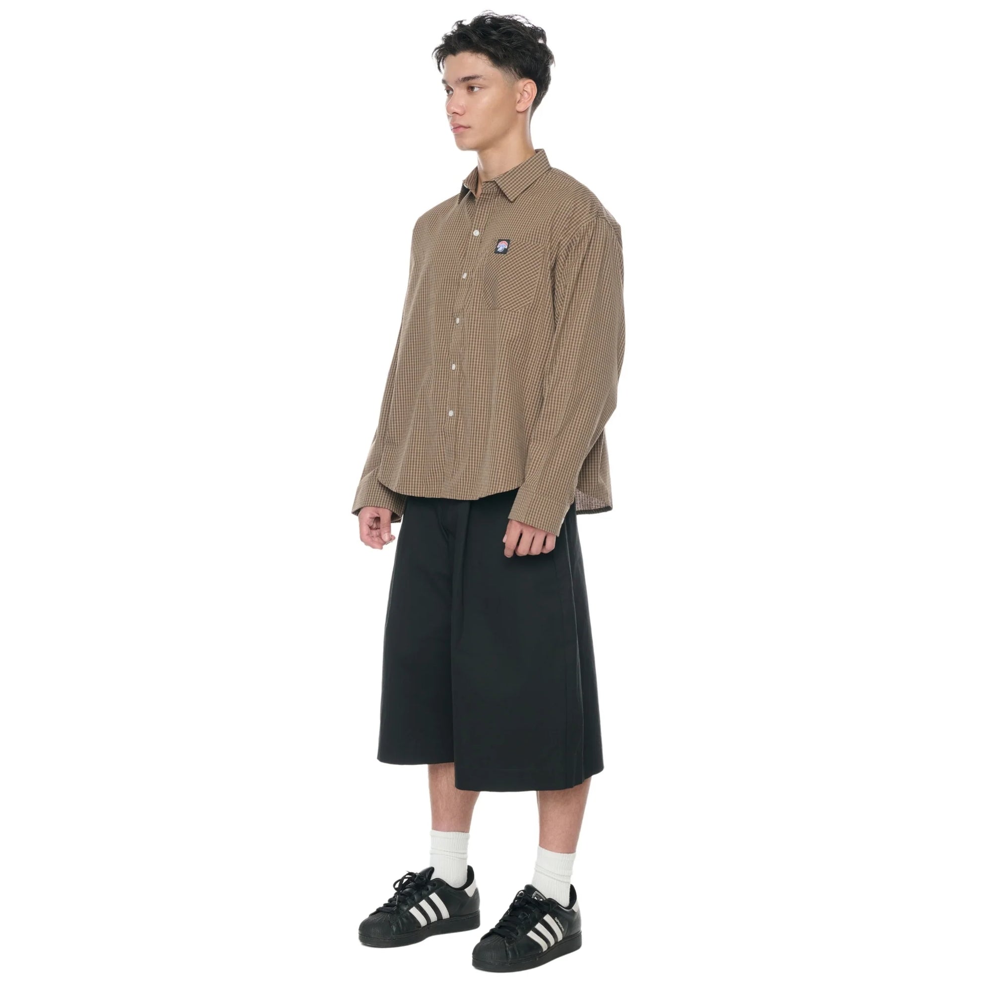 PP006 Gingham Oversize Shirt