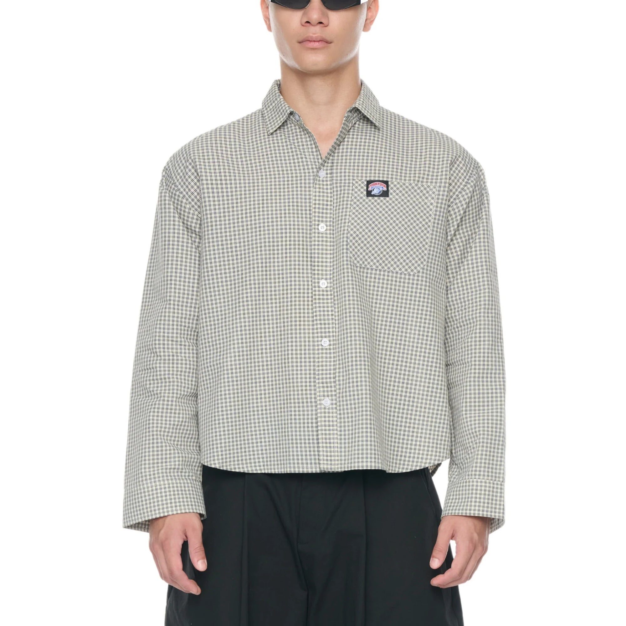 PP006 Gingham Oversize Shirt