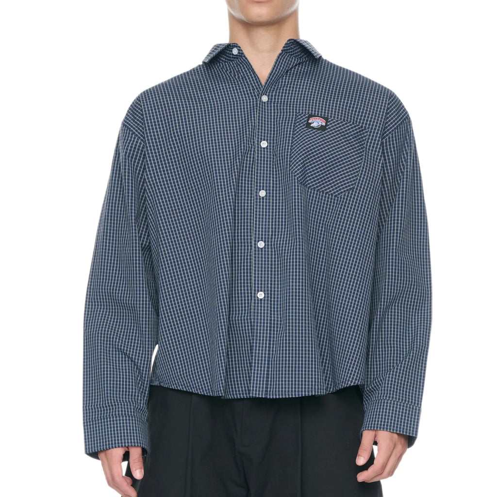 PP006 Gingham Oversize Shirt