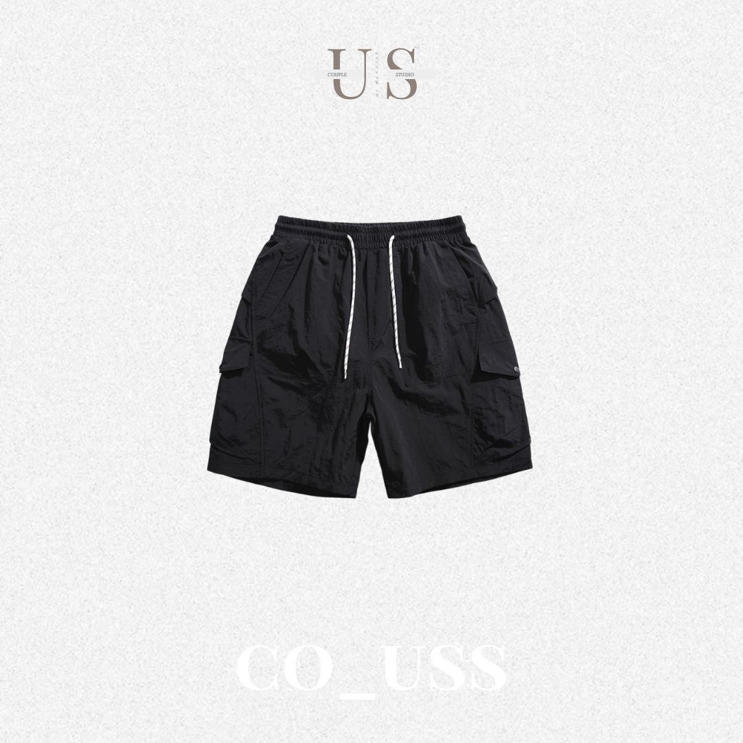 P0162 COUSS original outdoor trendy sports shorts men's loose mid-length pants quick-drying shorts