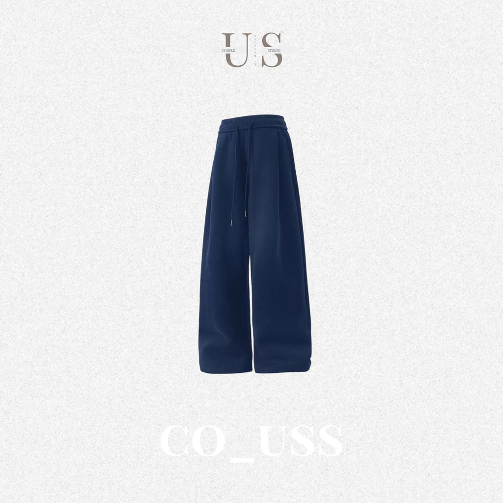 P0228 American-style retro curved-blade casual sweatpants
