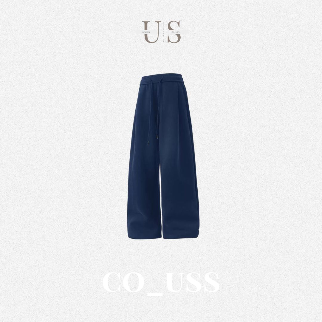 P0228 American-style retro curved-blade casual sweatpants
