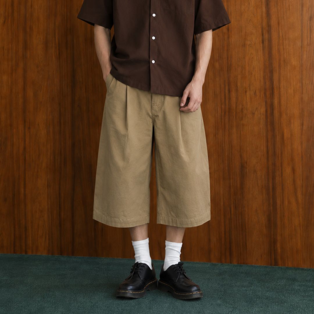LK008 Arc Wide Shorts