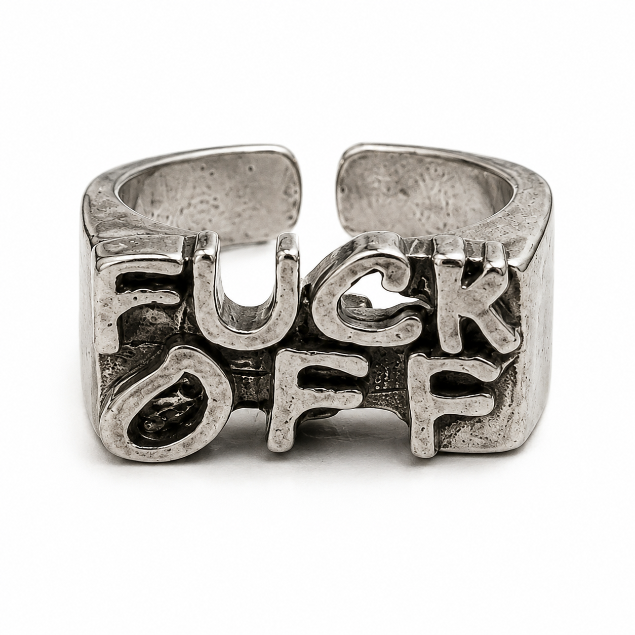 R001 FUCK OFF Ring