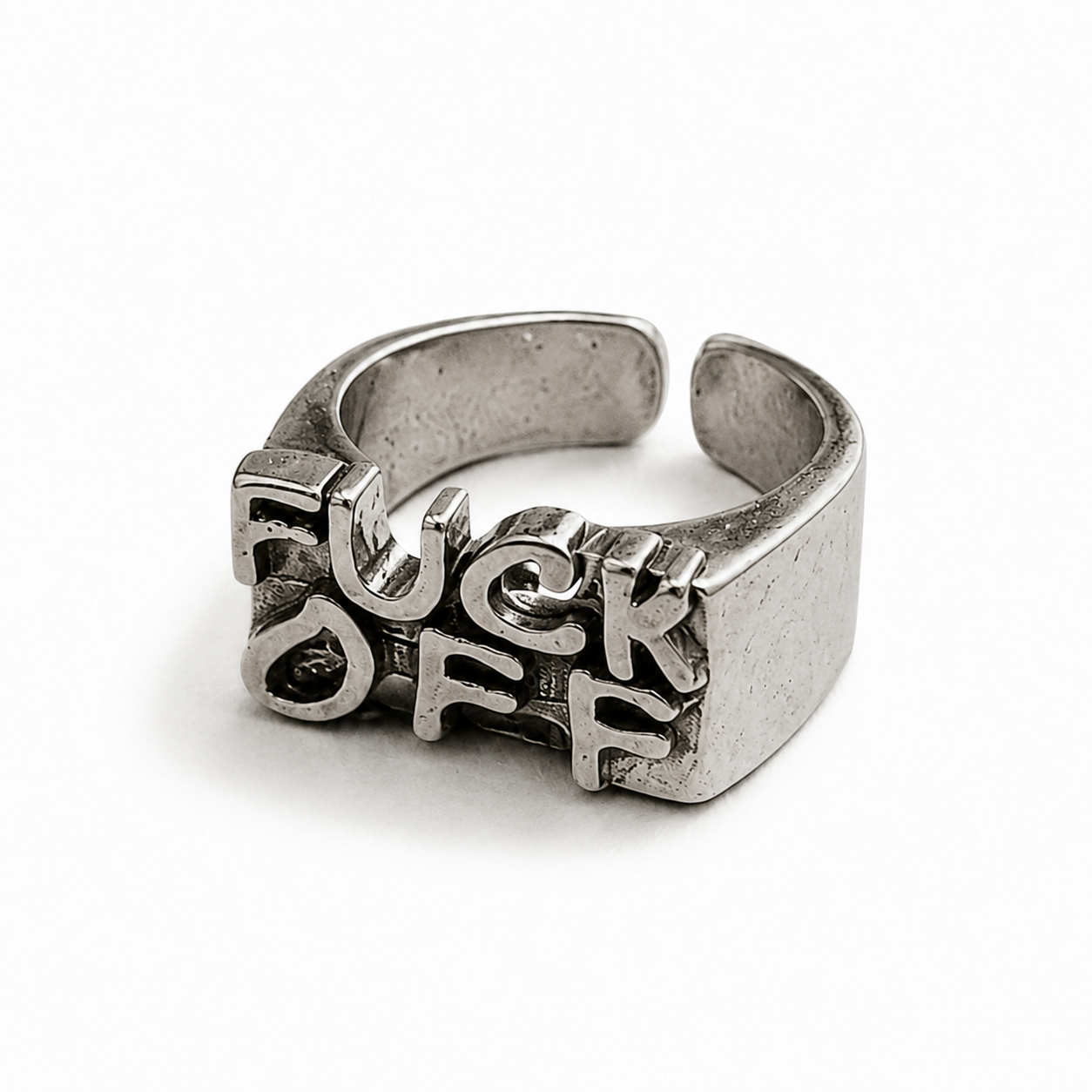 R001 FUCK OFF Ring