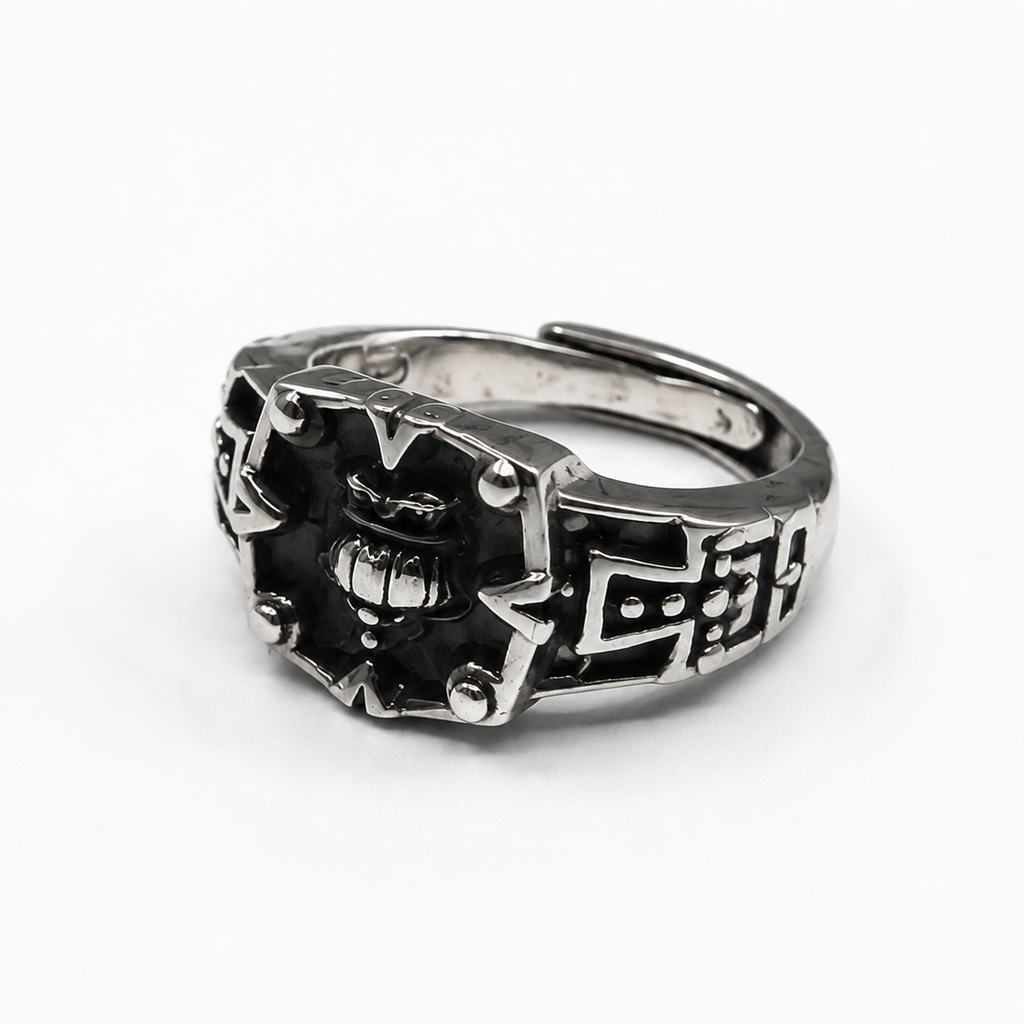 R003 JESTER GRIN ADJUSTABLE RING
