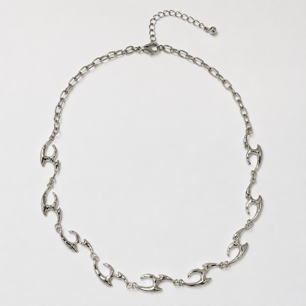 N002 IGNITE FLAME LINK NECKLACE