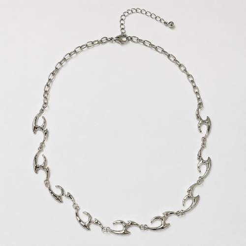 N002 IGNITE FLAME LINK NECKLACE