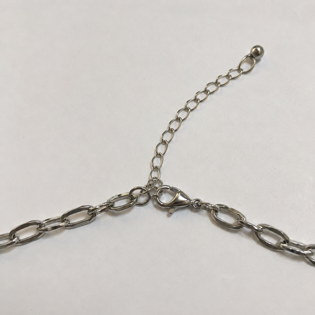 N002 IGNITE FLAME LINK NECKLACE