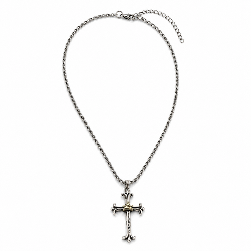 N003 Trinity Cross Necklace