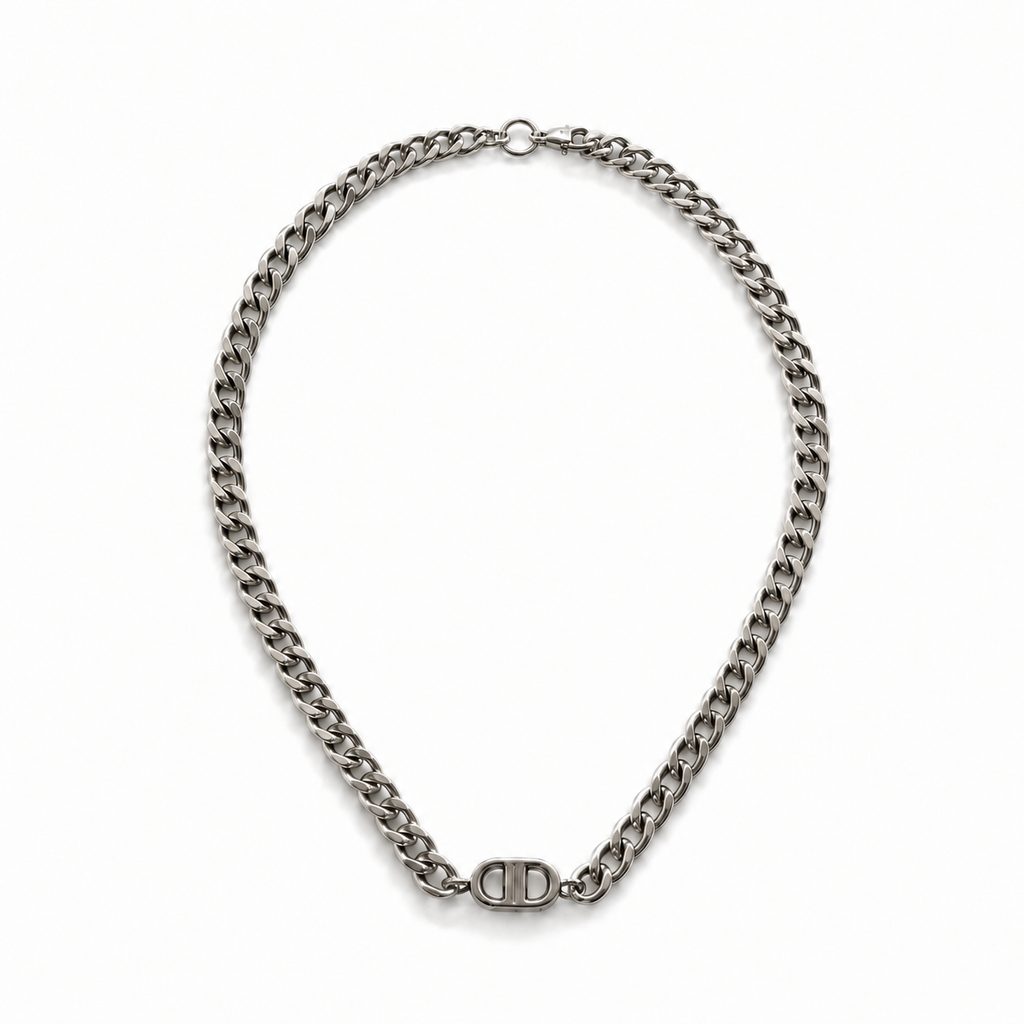 N004 Dual Frame Cuban Chain