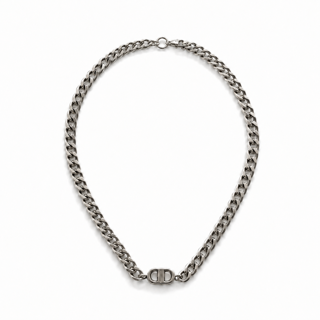 N004 Dual Frame Cuban Chain