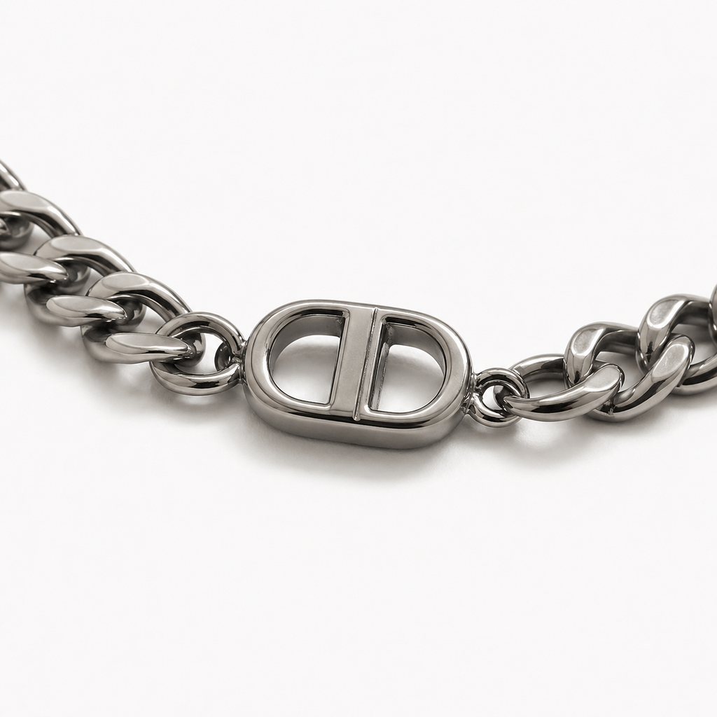 N004 Dual Frame Cuban Chain