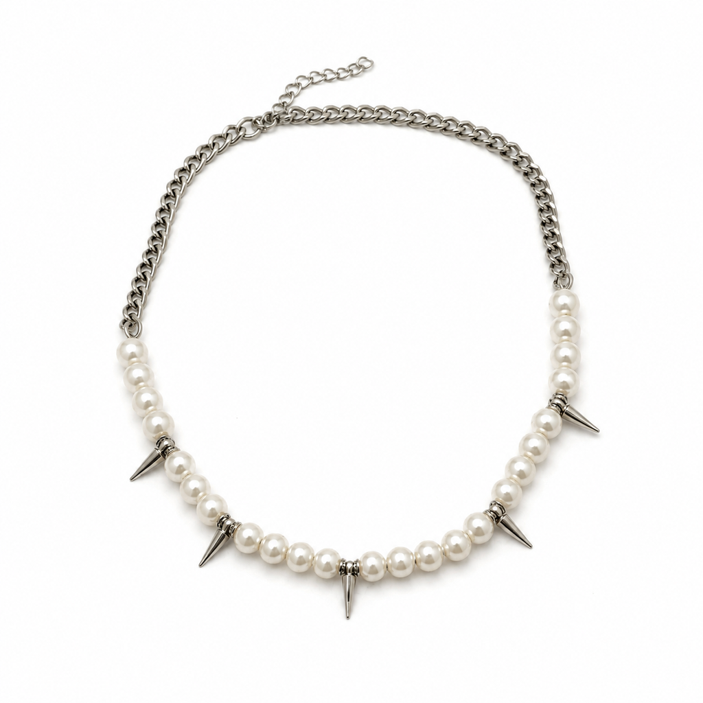 N005 Soft Riot Pearl Necklace