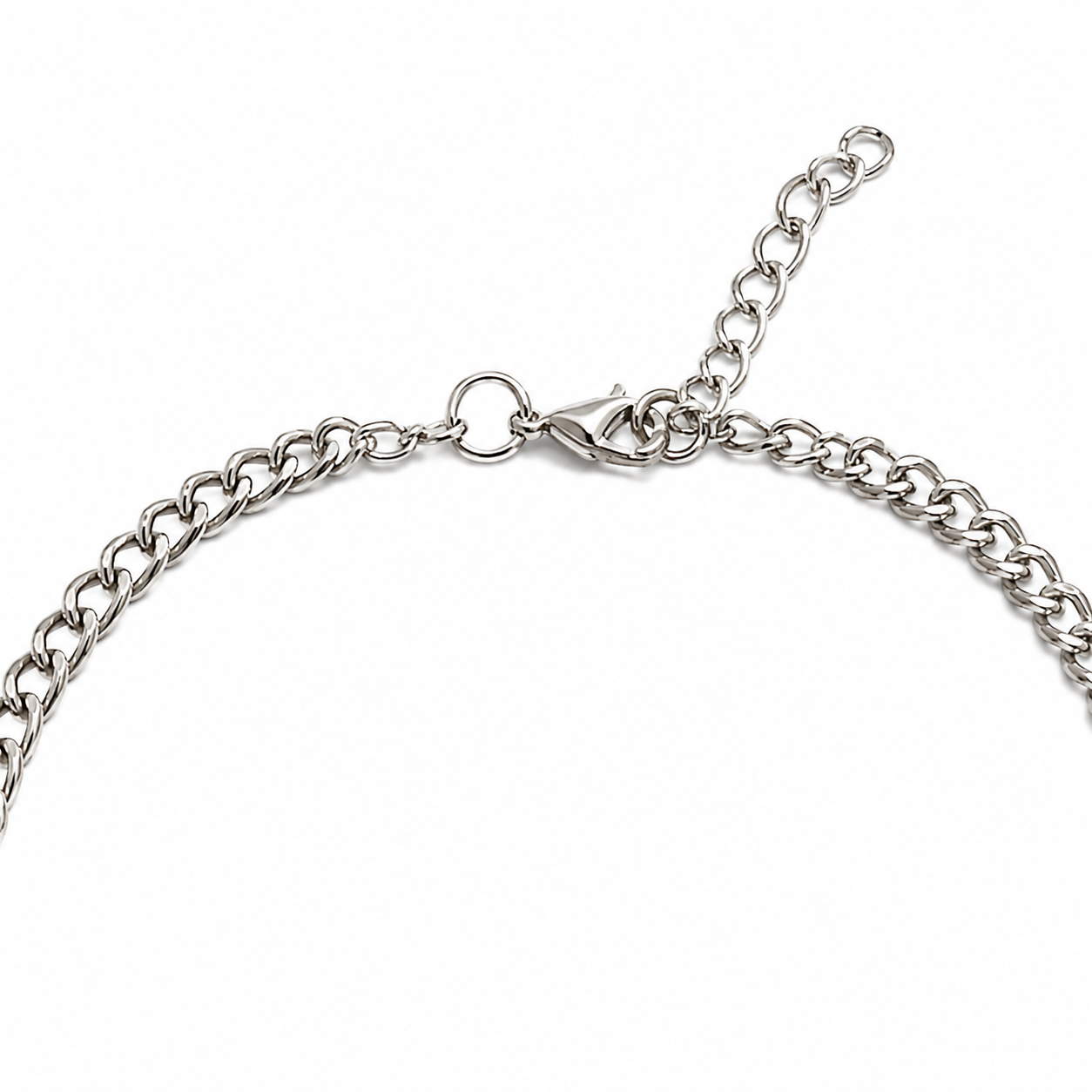 N001 TWIN CROSS LAYERED NECKLACE