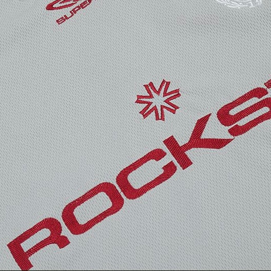 S0071 American Vintage Rocksta Football Sports Style V-neck T-shirt