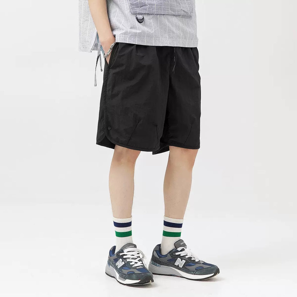 P0179 Japanese Fashion Brand Design Lightweight Breathable Quick-Drying Waterproof Cargo Shorts