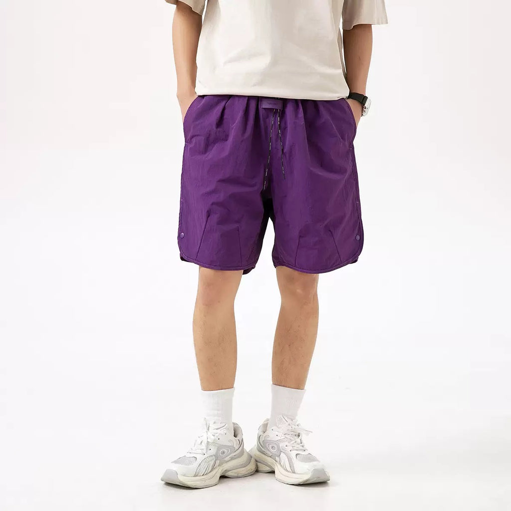 P0179 Japanese Fashion Brand Design Lightweight Breathable Quick-Drying Waterproof Cargo Shorts
