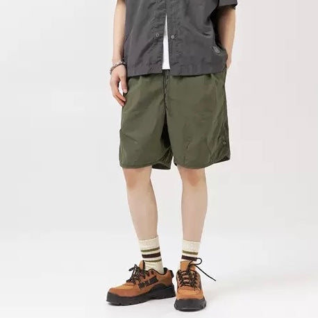 P0179 Japanese Fashion Brand Design Lightweight Breathable Quick-Drying Waterproof Cargo Shorts