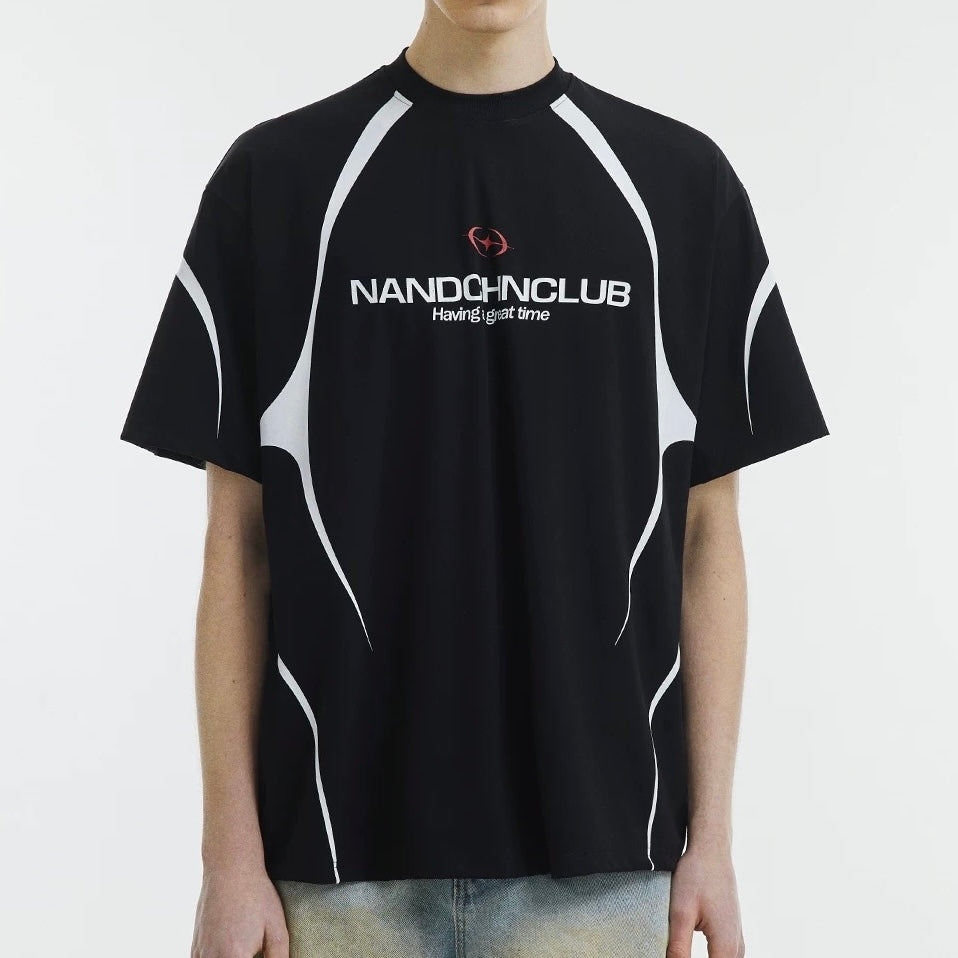 S0361 American letter clothing sports quick-drying short-sleeved T-shirt