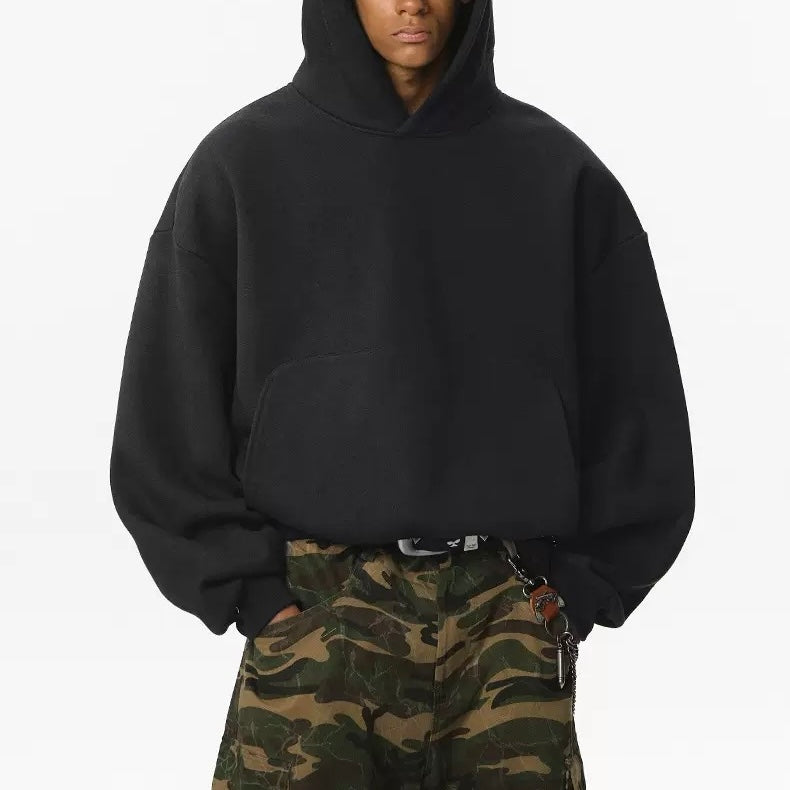 S0364 American style machete short hooded sweatshirt