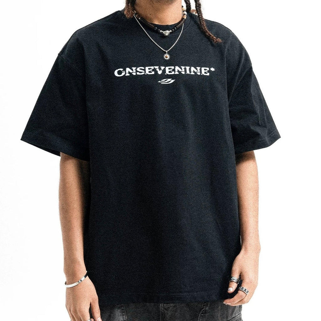 S0399 American style 315g heavyweight pure cotton short-sleeved T-shirt