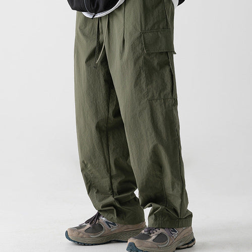 P0001 Outdoor loose-fitting three-dimensional pockets cargo pants
