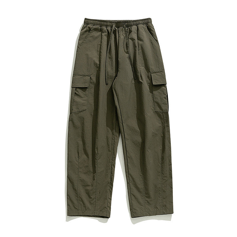 P0001 Outdoor loose-fitting three-dimensional pockets cargo pants