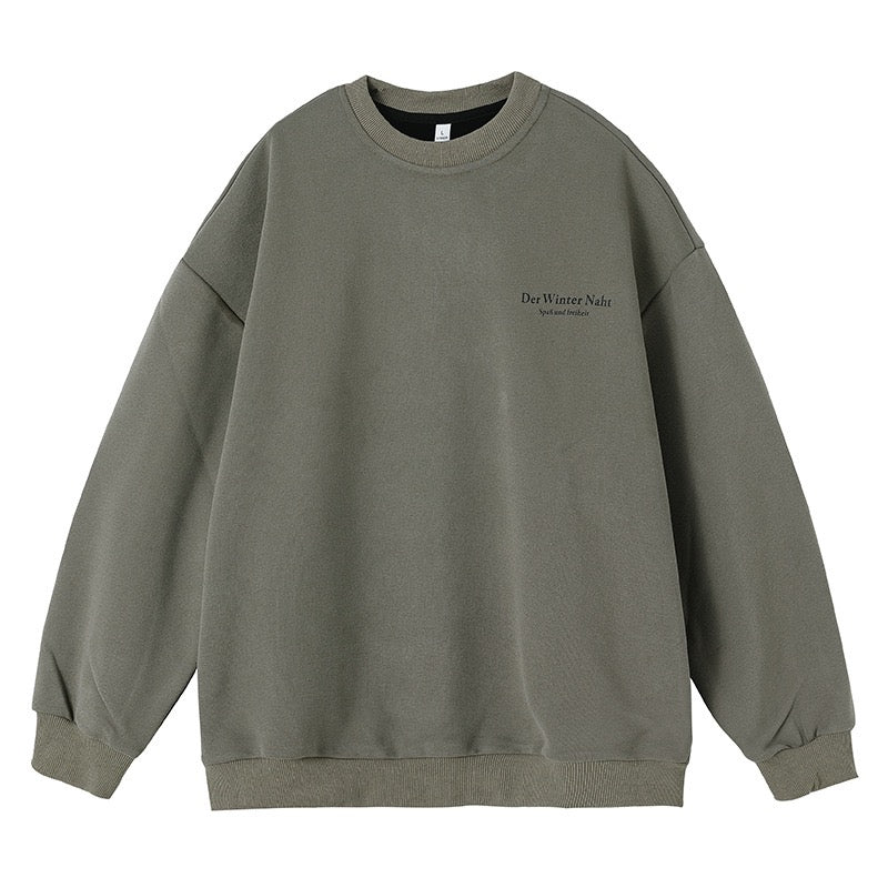 S0040 American Vintage Heavyweight Oversized Crew Neck Sweatshirt
