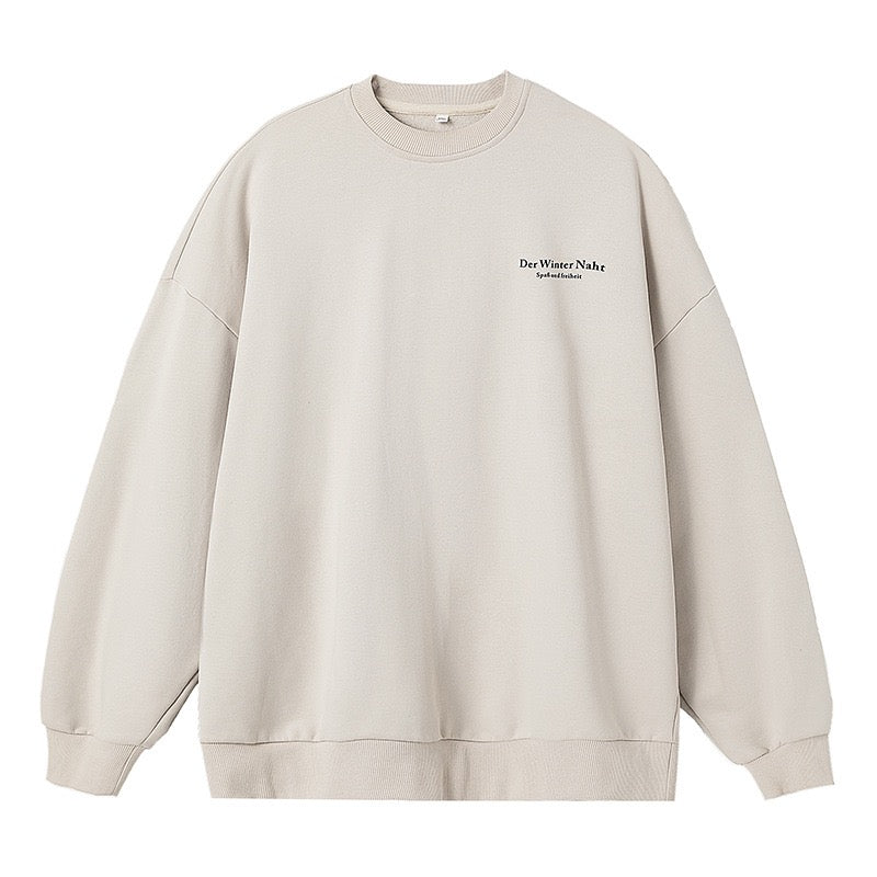 S0040 American Vintage Heavyweight Oversized Crew Neck Sweatshirt
