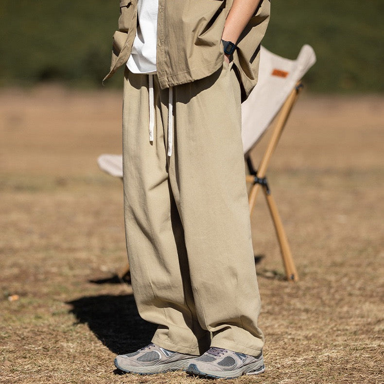 P0025 Japanese Cityboy Straight Oversize Cargo Casual Pants