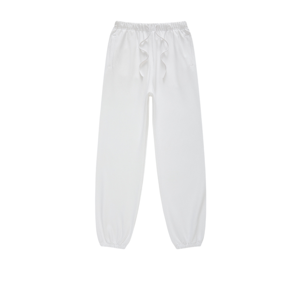 P0047 American loose straight-through pure cotton sports casual pants