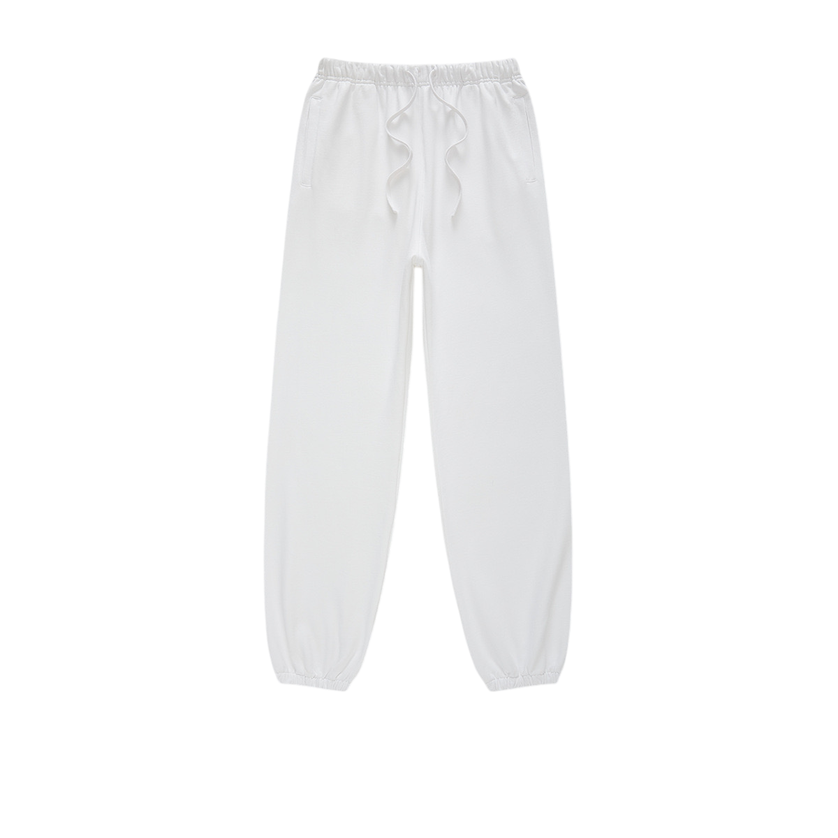 P0047 American loose straight-through pure cotton sports casual pants
