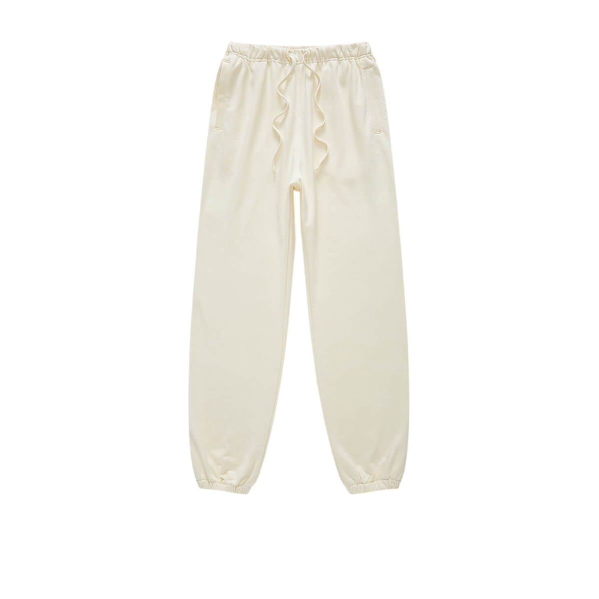 P0047 American loose straight-through pure cotton sports casual pants