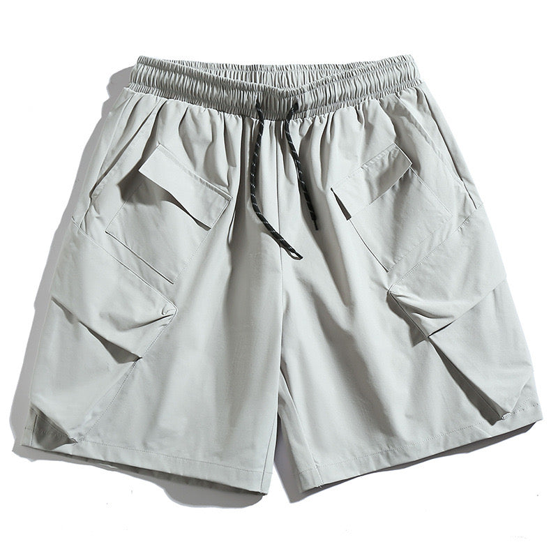 P0068 Japanese casual style multi-pocket design Cargo short pant