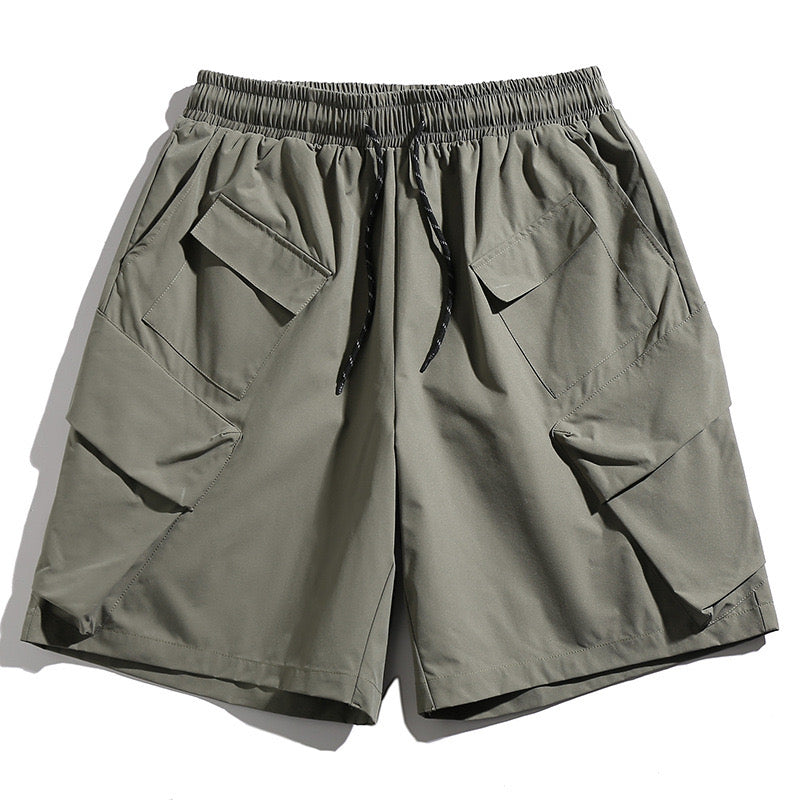 P0068 Japanese casual style multi-pocket design Cargo short pant