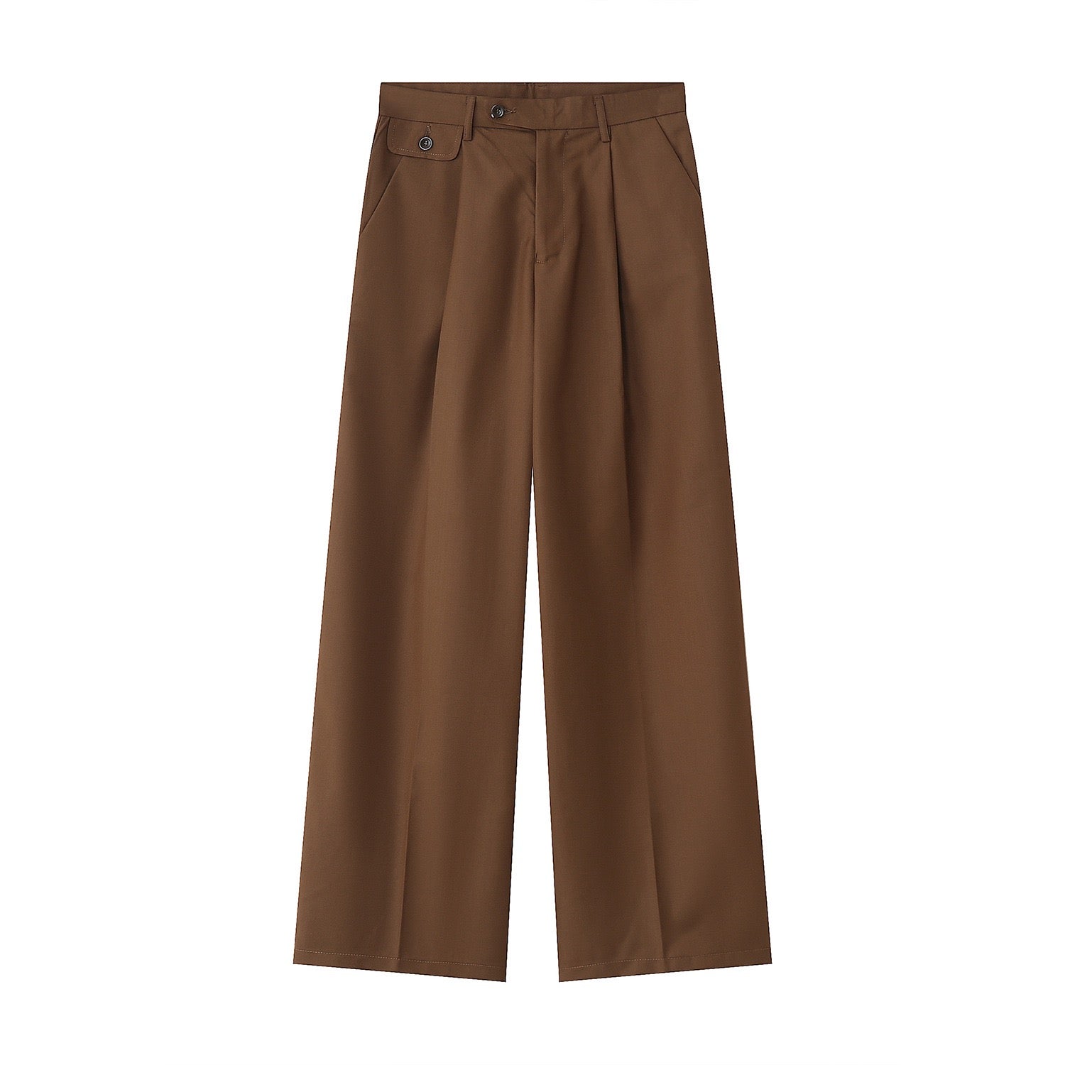 P0093 Korean casual loose lazy style straight pants
