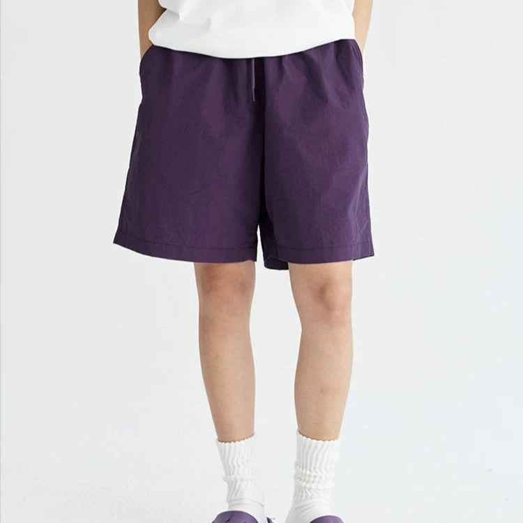 P0098 Dopamine colour casual breathable oversize sports shorts