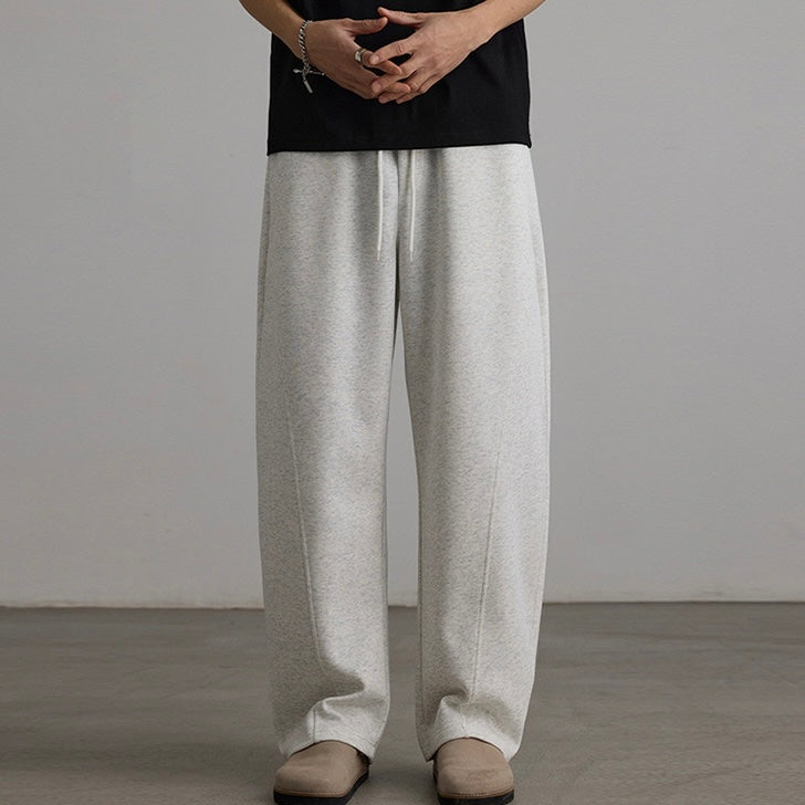P0142 American Deconstruction Lazy Loose Profile Sports Sweatpants