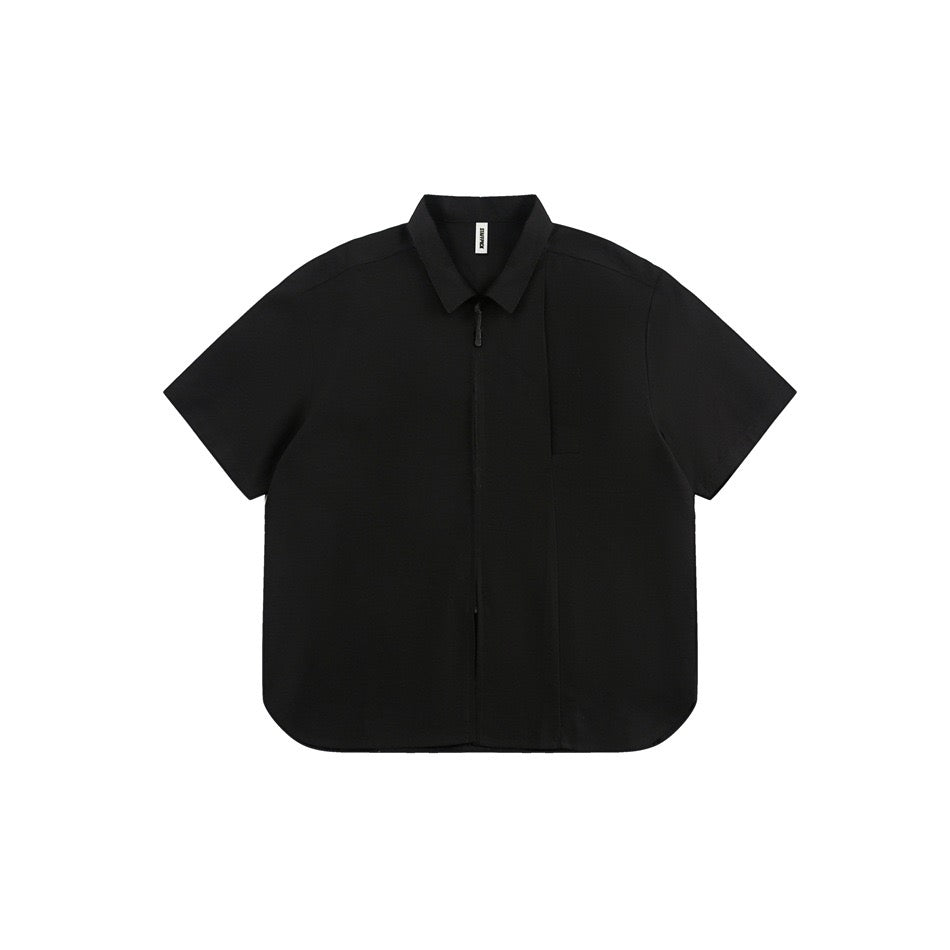 S0290 Japanese cityboy silhouette pocket stitching