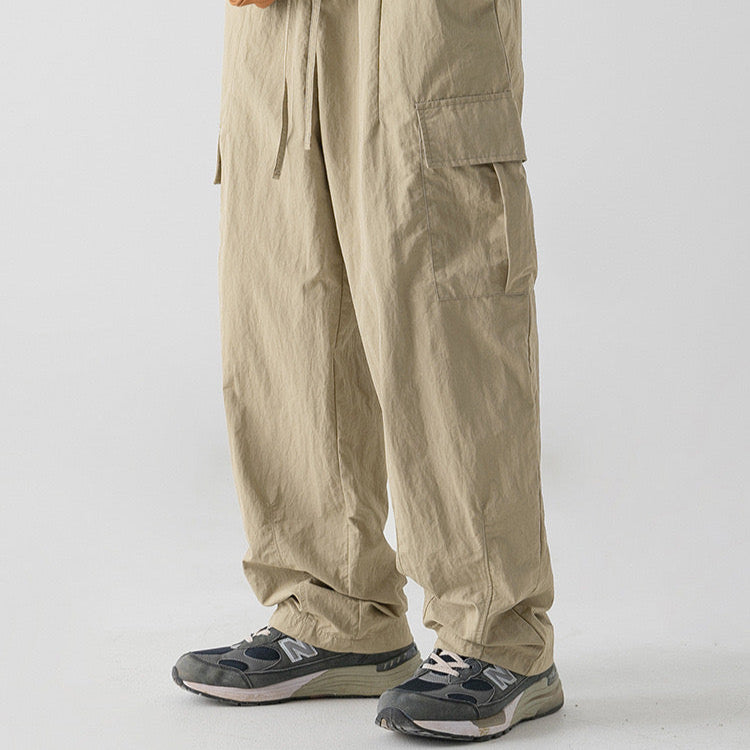 P0001 Outdoor loose-fitting three-dimensional pockets cargo pants