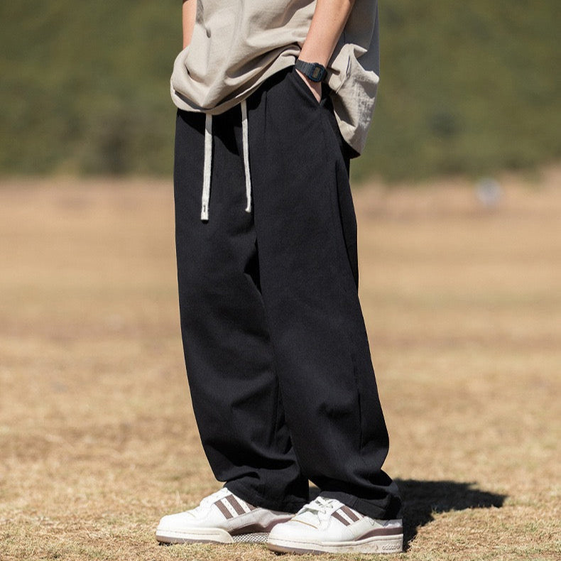 P0025 Japanese Cityboy Straight Oversize Cargo Casual Pants